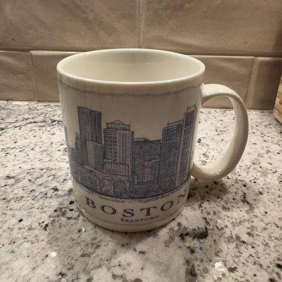 Starbucks Other - Starbucks Boston Skyline Mug • 14oz Collector Cup (Discontinued)